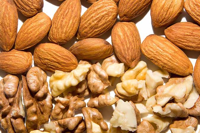 Walnuts and Almonds