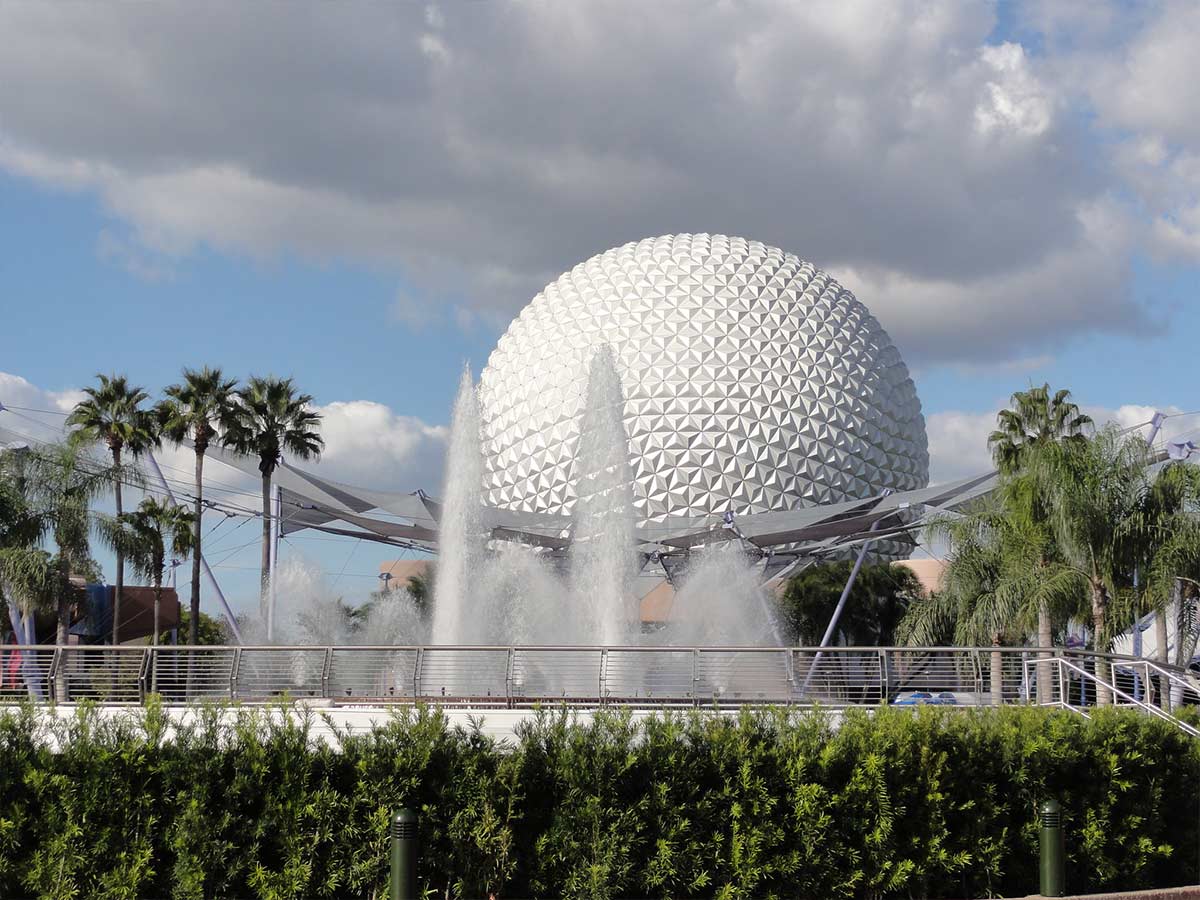 Epcot has One of the Tallest and Most Powerful Fountains in the World
