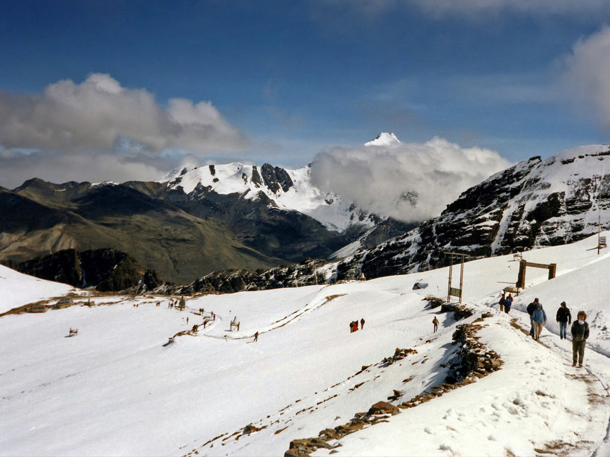 Chacaltaya Glacier, Bolivia