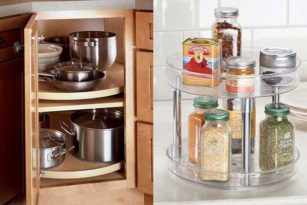 Install a Lazy Susan