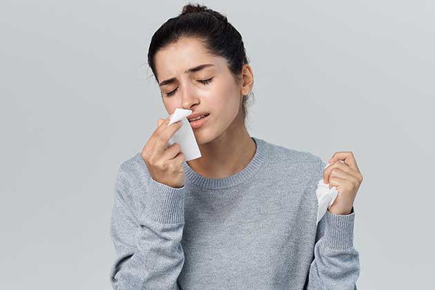 Lips and Nails May Develop Bluish Tint