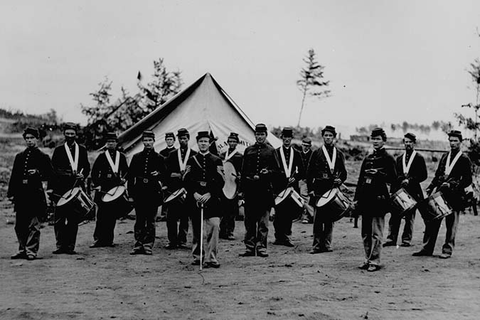 A Fife and Drum Corps, Regiment Unknown