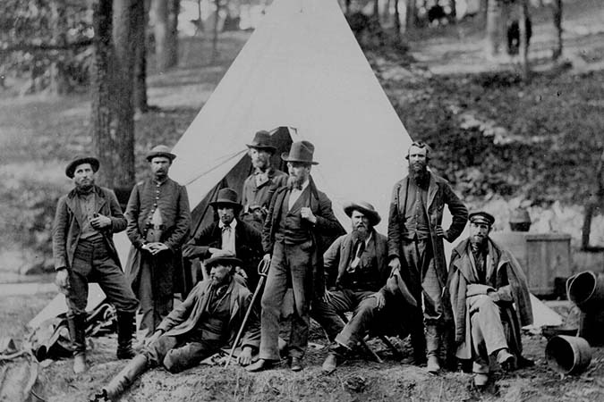 Scouts and Guides for the Army of the Potomac in Berlin, MD, 1862
