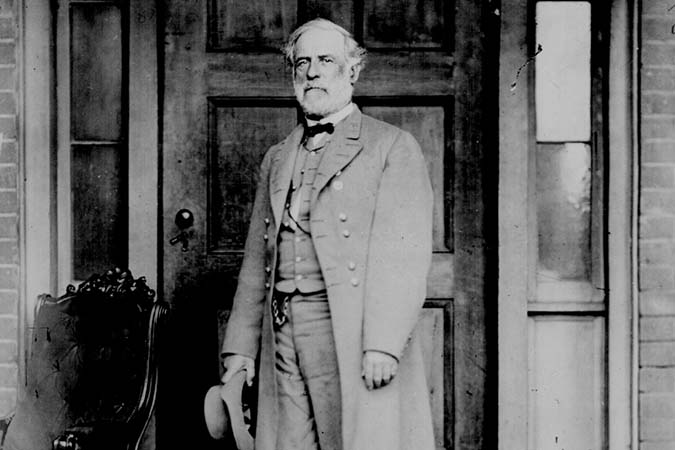 Confederate General Robert E. Lee Poses in 1865