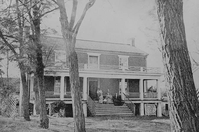 The McLean House, Site Where Robert E. Lee Surrendered the Confederate Army