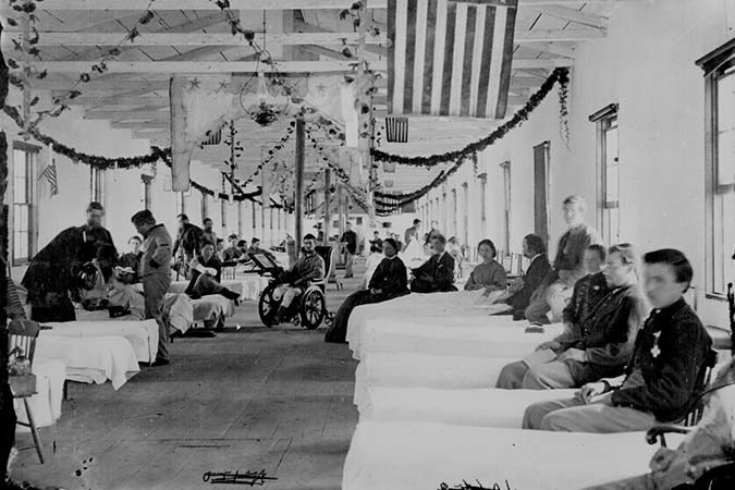 Ward in the Carver General Hospital in Washington D.C.