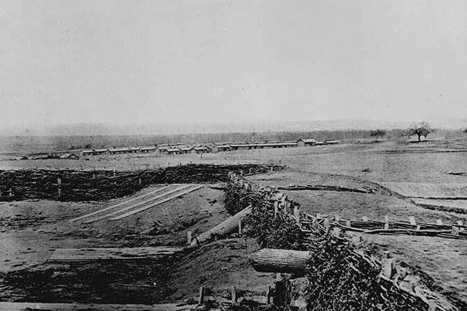 Confederate "Quaker" Guns (aka Logs)