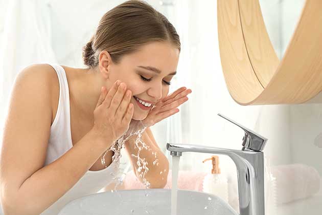 Urine Face Wash