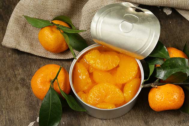 Canned Fruits