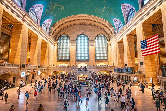 NY Grand Central Station Before