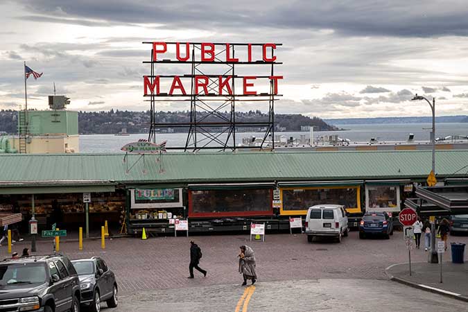 Pike Place Market Seattle After