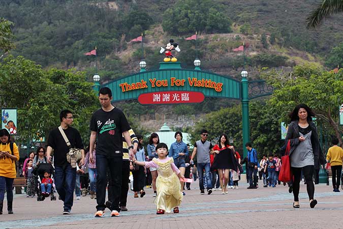 Hong Kong Disneyland Resort Before