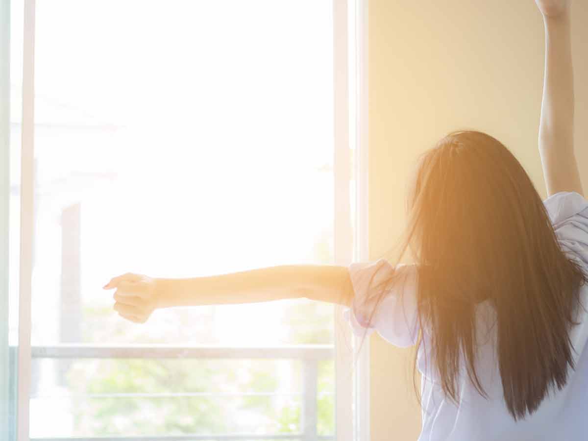 Get Sunlight First Thing in the Morning