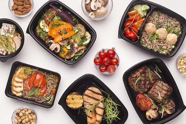 Heated Food in Plastic Containers