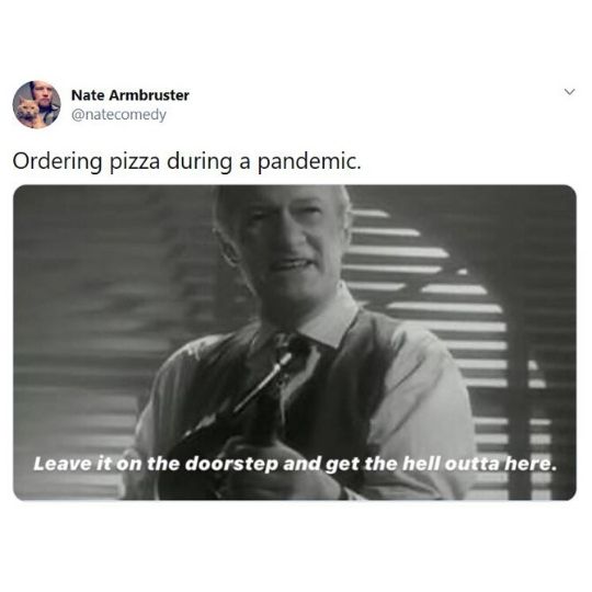 Ordering Pizza During a Pandemic