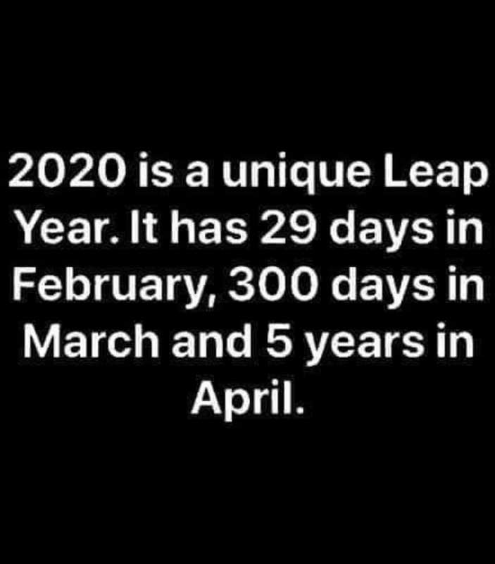 2020 Is Hittin' Different