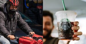grubhub and starbucks employee