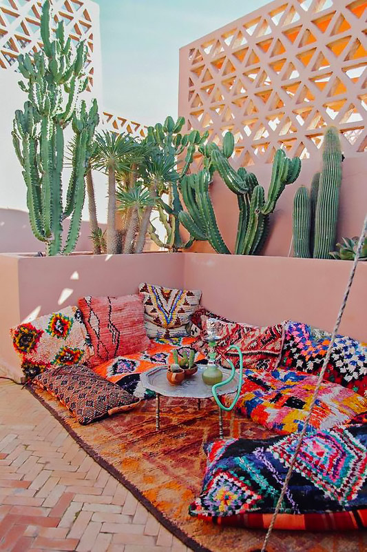 Moroccan-Inspired Patio