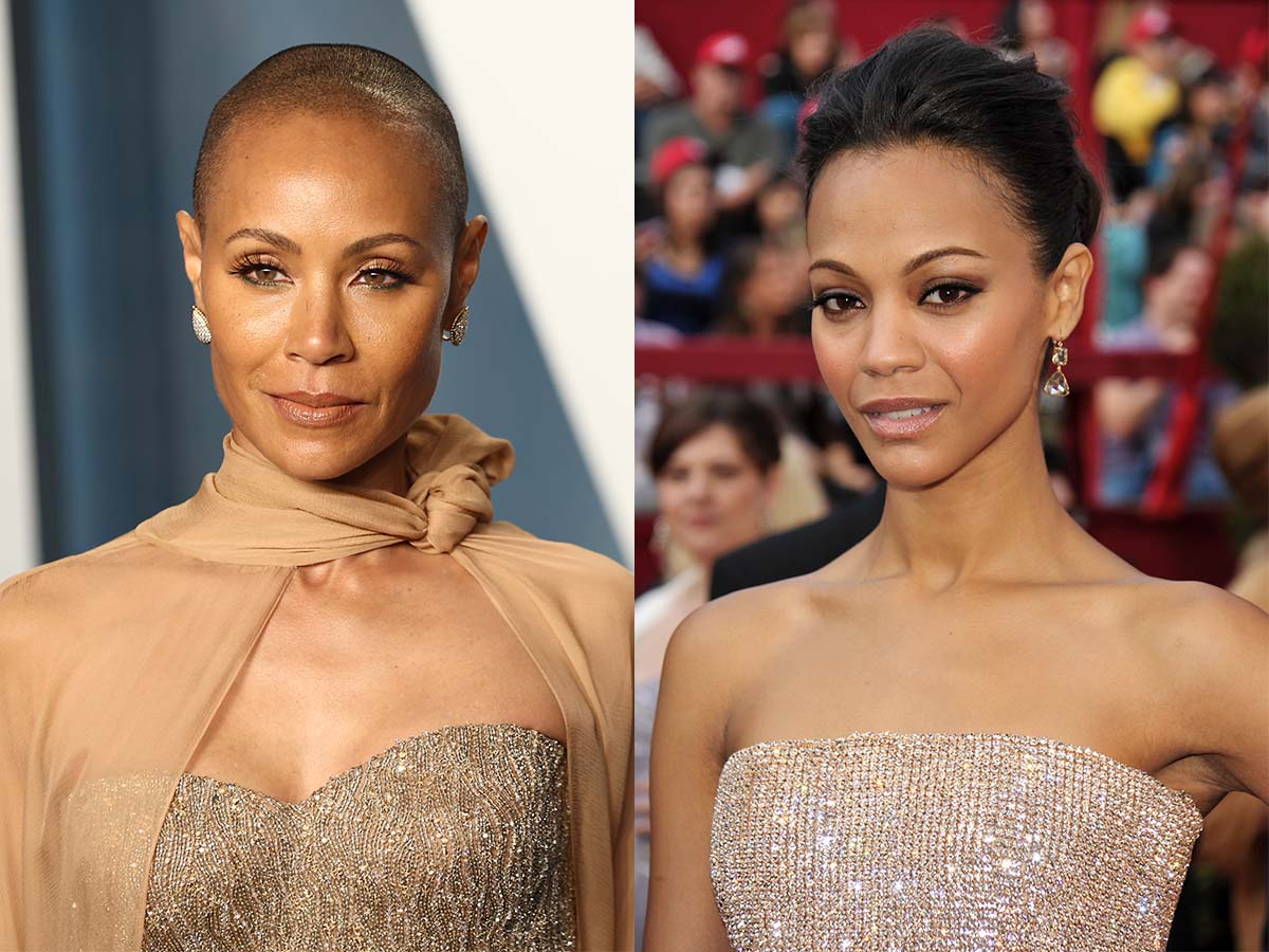 Jada Pinkett Smith and Zoe Saldana