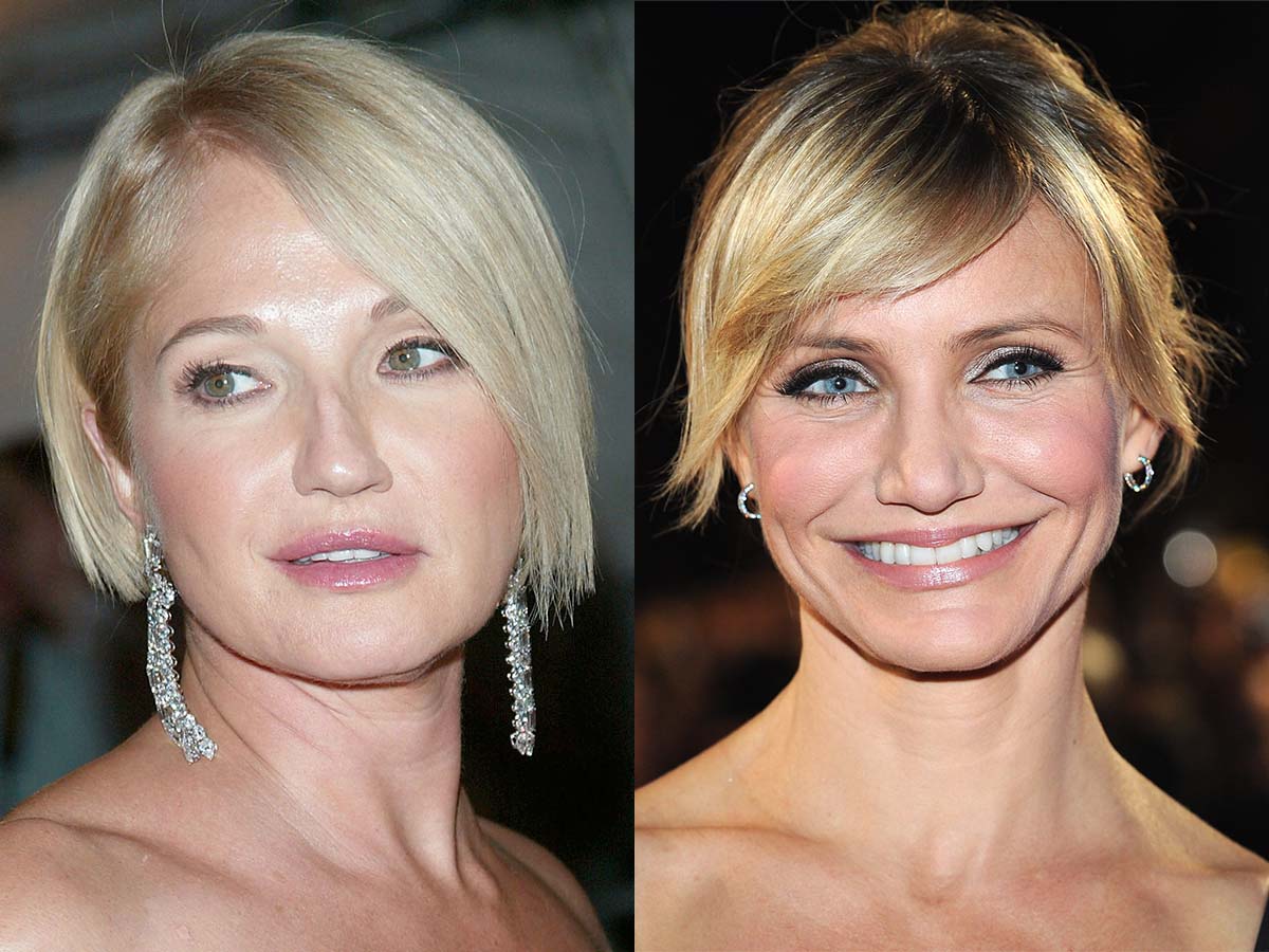 Ellen Barkin and Cameron Diaz