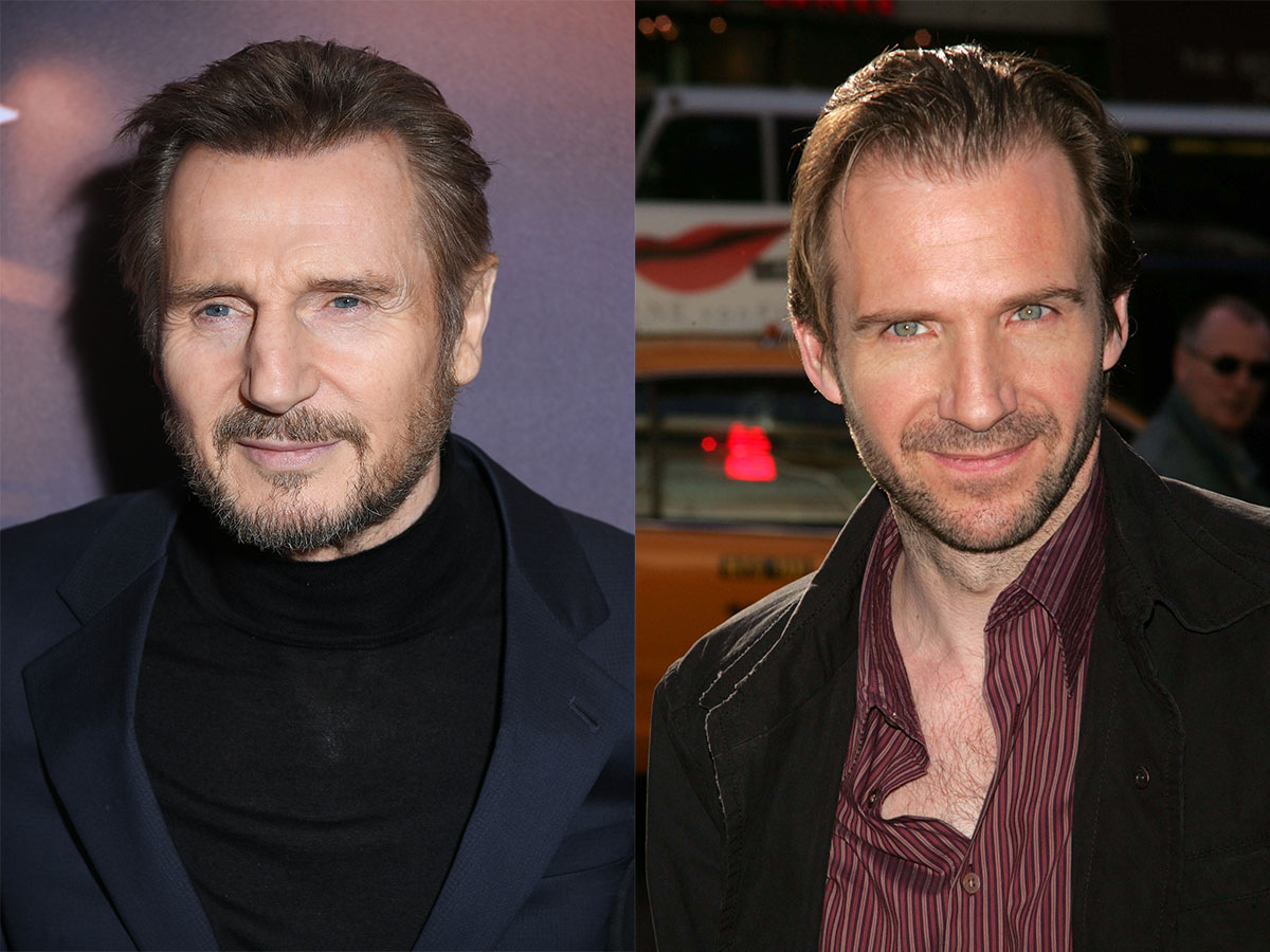 Liam Neeson and Ralph Fiennes