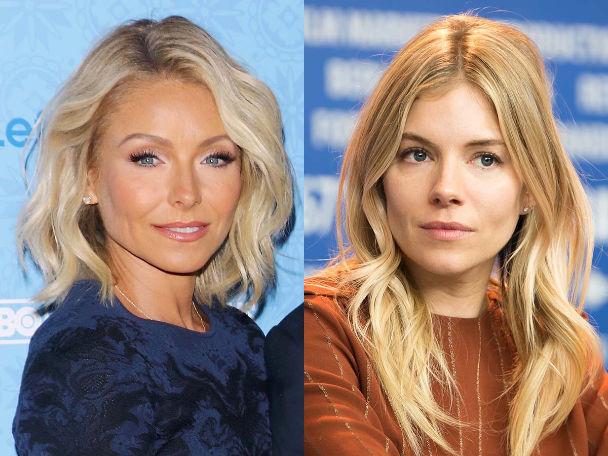 Kelly Ripa and Sienna Miller