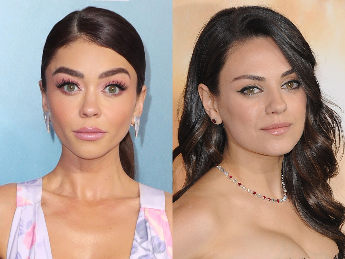 Sarah Hyland and Mila Kunis