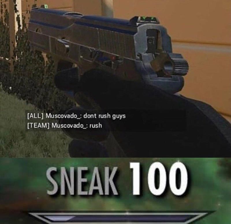 The Ol' Switcheroo.