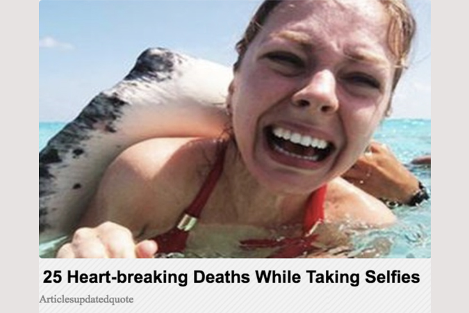 Selfies Kill