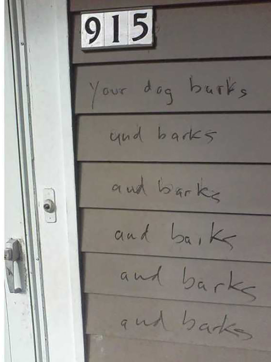 Doggone Vandalism