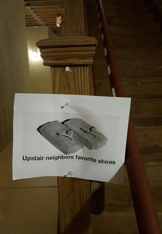Never Live Downstairs