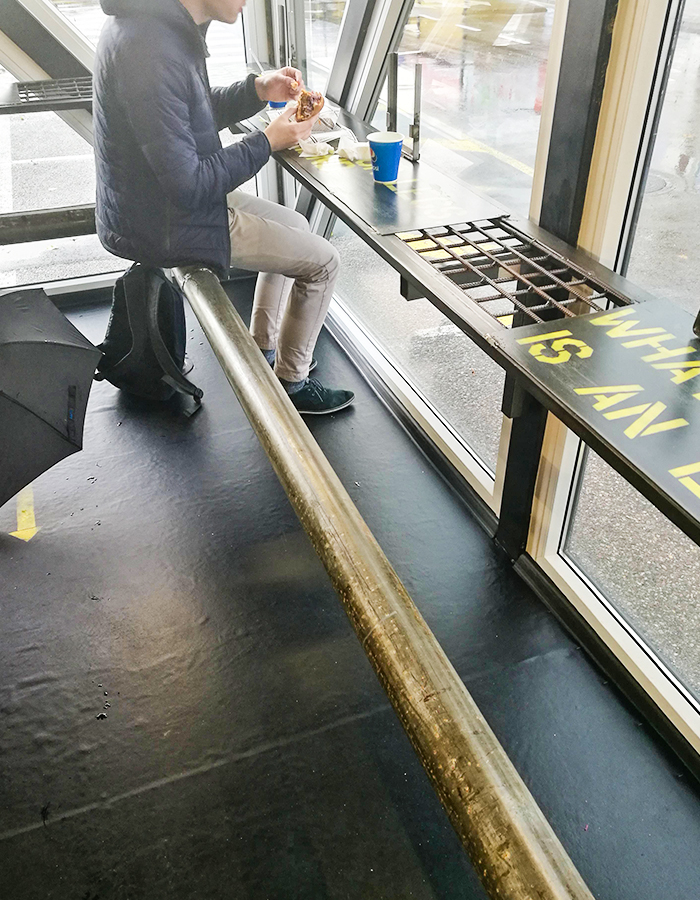 Chairs are 86'ed