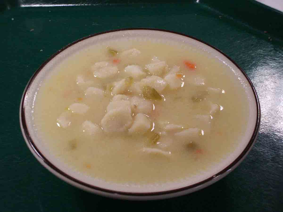 North Dakota: Knoephla Soup