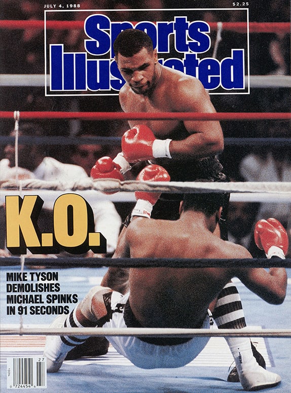 July 4, 1988 (Mike Tyson & Michel Spinks)