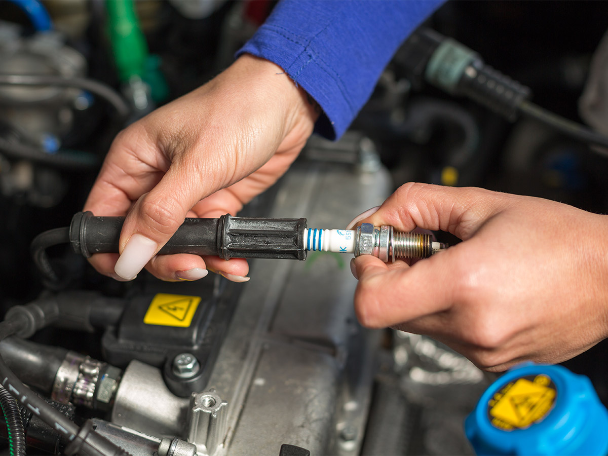 Changing the Spark Plugs