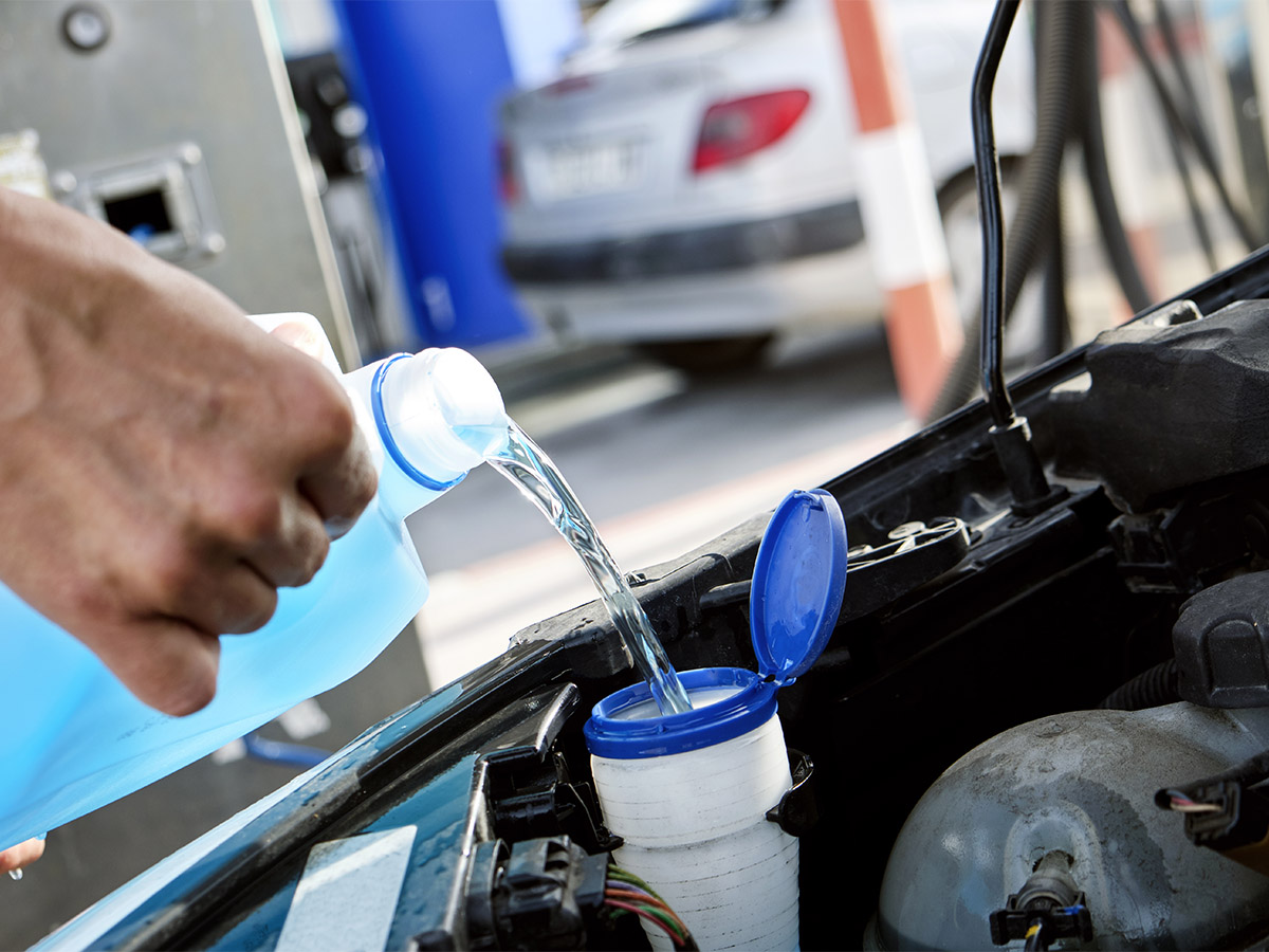 Charging for Washer Fluid