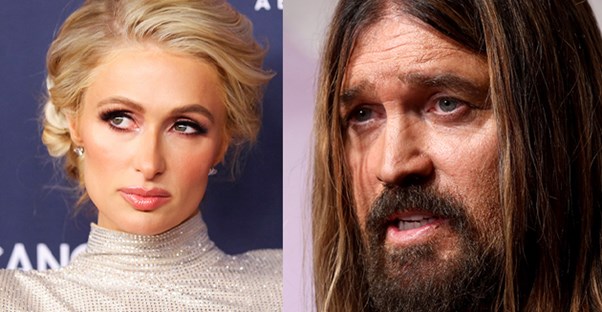 Paris Hilton and Billy Ray Cyrus
