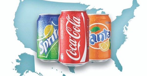 most popular soft drink in each state