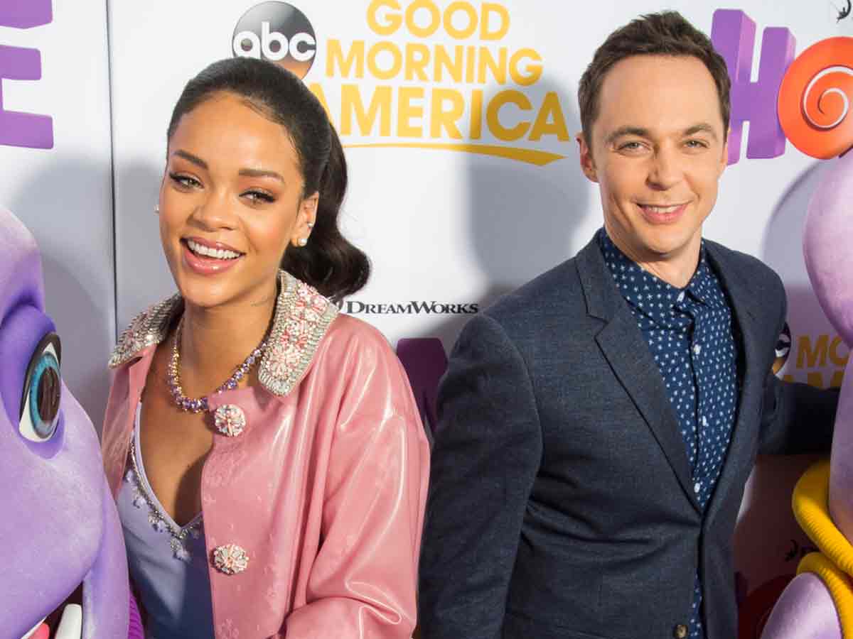 Rihanna and Jim Parsons