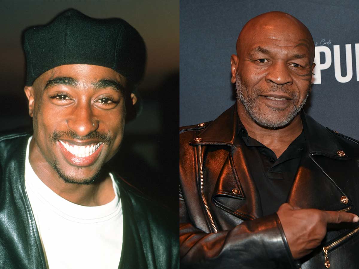 Mike Tyson and Tupac Shakur