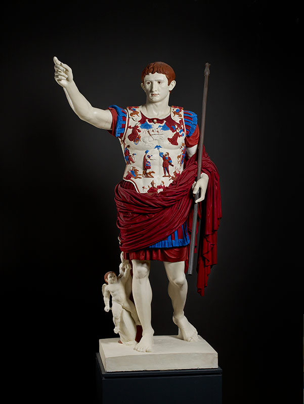 Caesar Augustus Painted