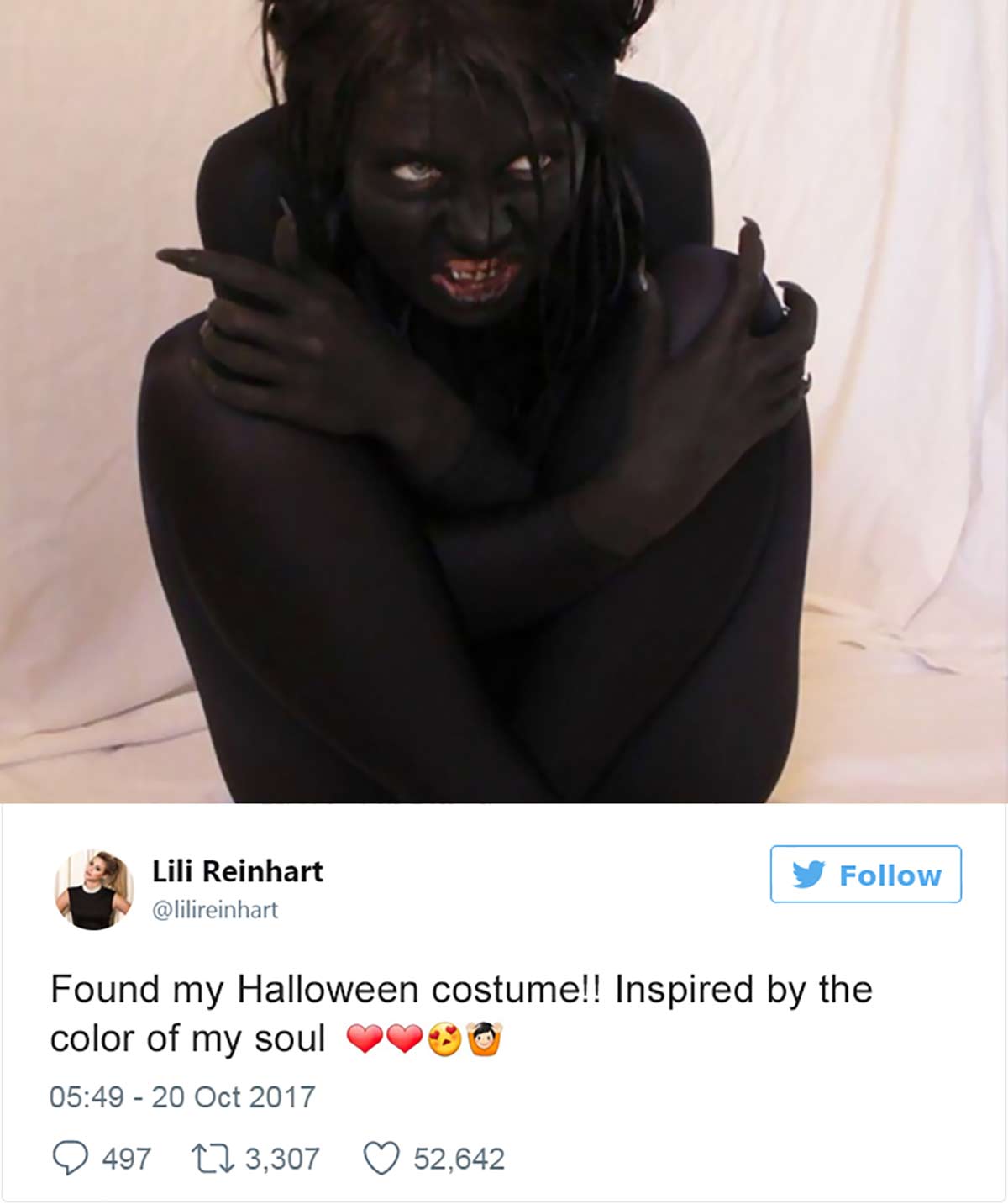 Lili Reinhart - "Demonic Creature"