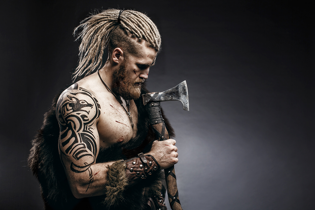 Vikings likely didn't have tattoos.