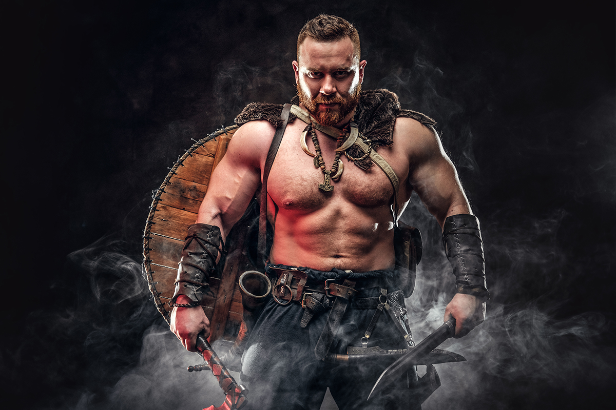 Vikings were probably in better shape than we are.