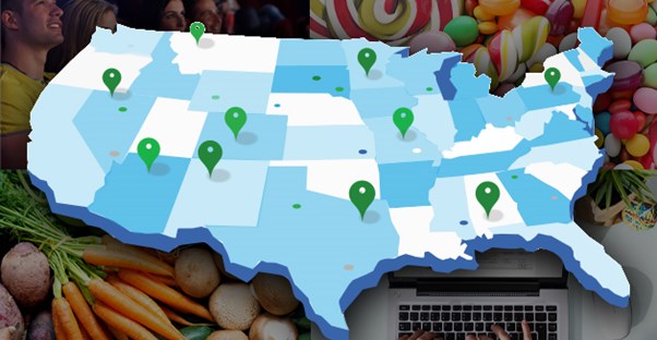 map of usa