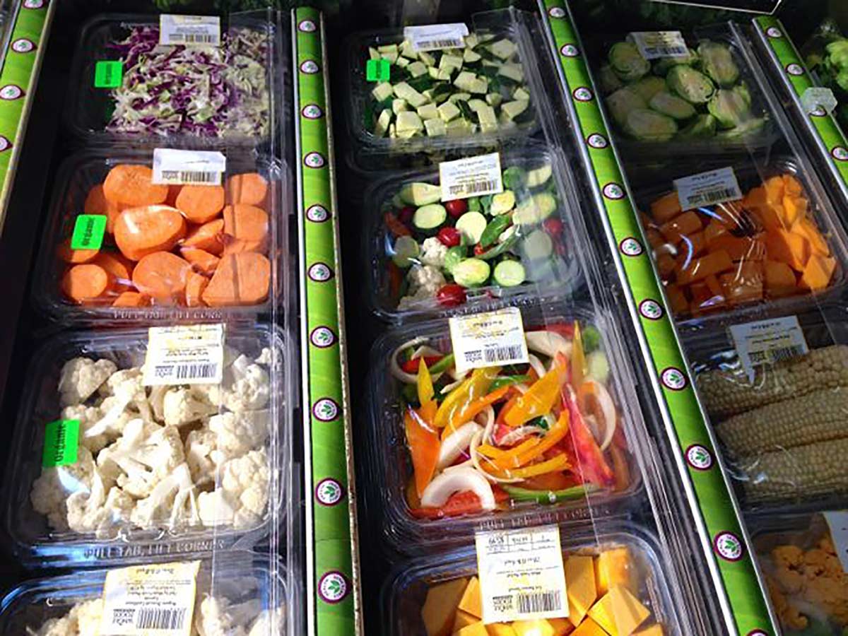 Pre-Cut Fruits & Vegetables
