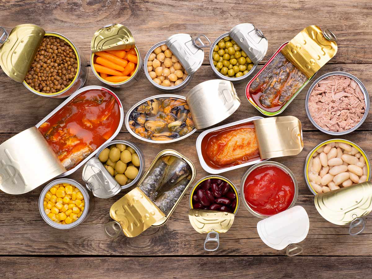 Canned Fruits & Vegetables