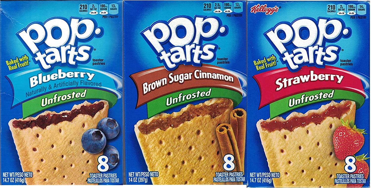 Unfrosted Pop Tarts