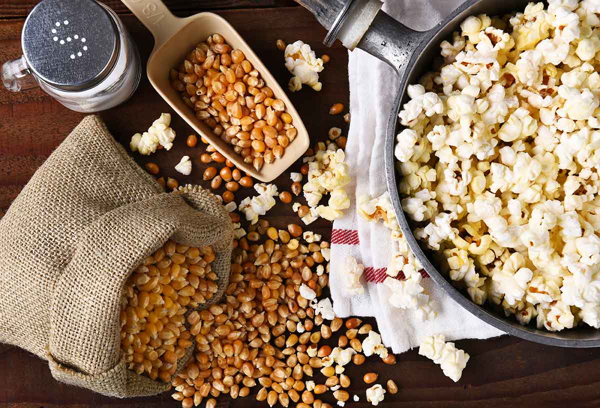 Air-Popped Popcorn