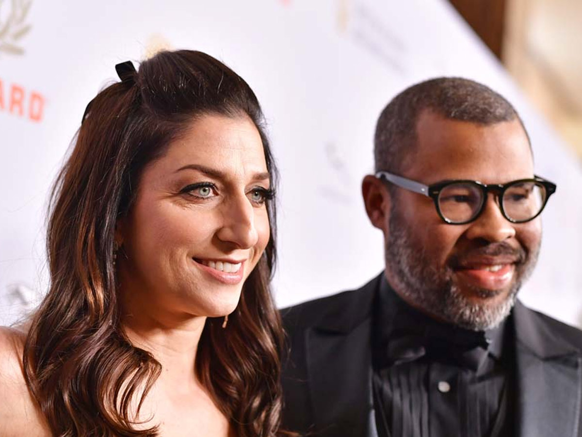 Jordan Peele and Chelsea Peretti